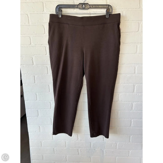 Pants Cropped By Pure Jill In Brown, Size: 8