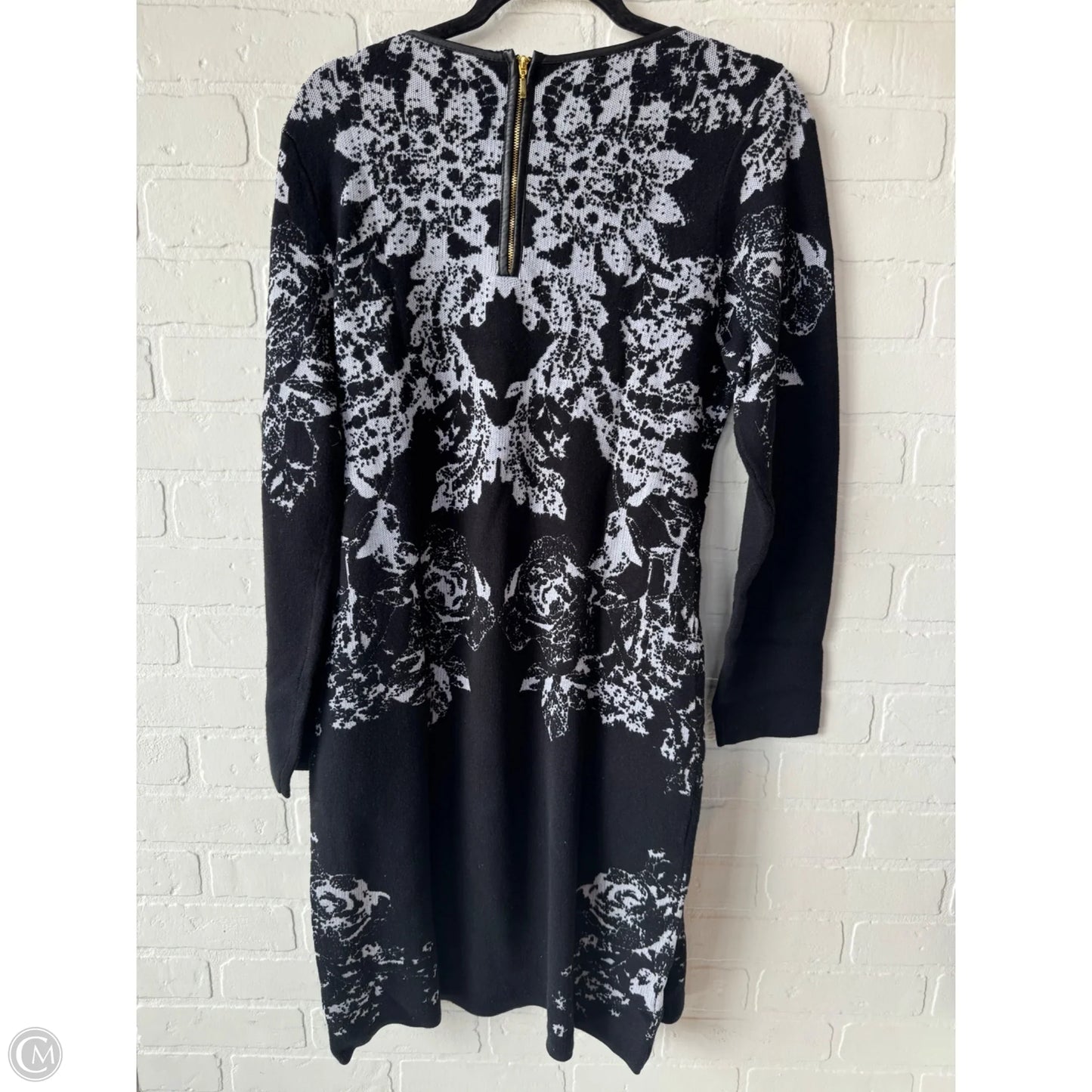 Dress Sweater By Inc In Black & Grey, Size: Xl