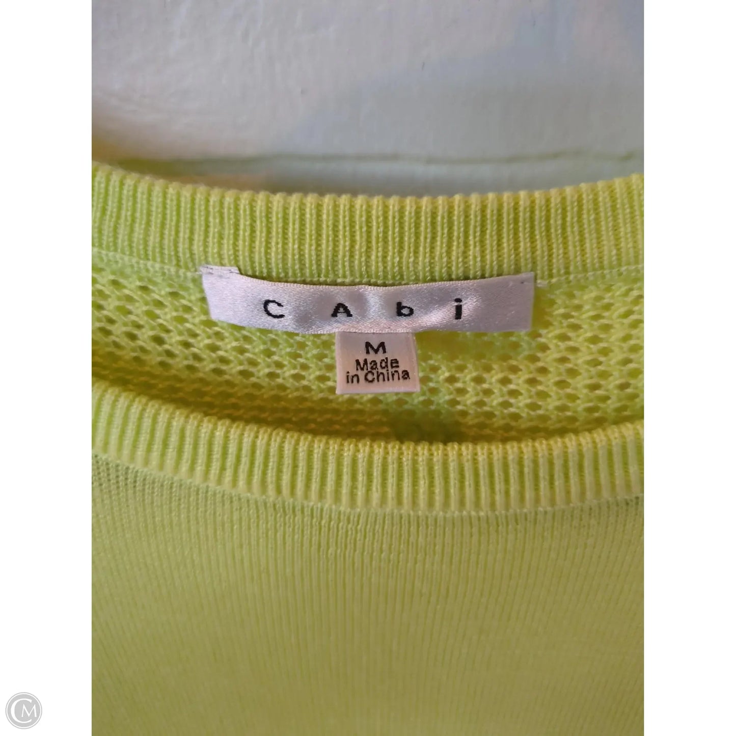 Sweater By Cabi In Green, Size: M