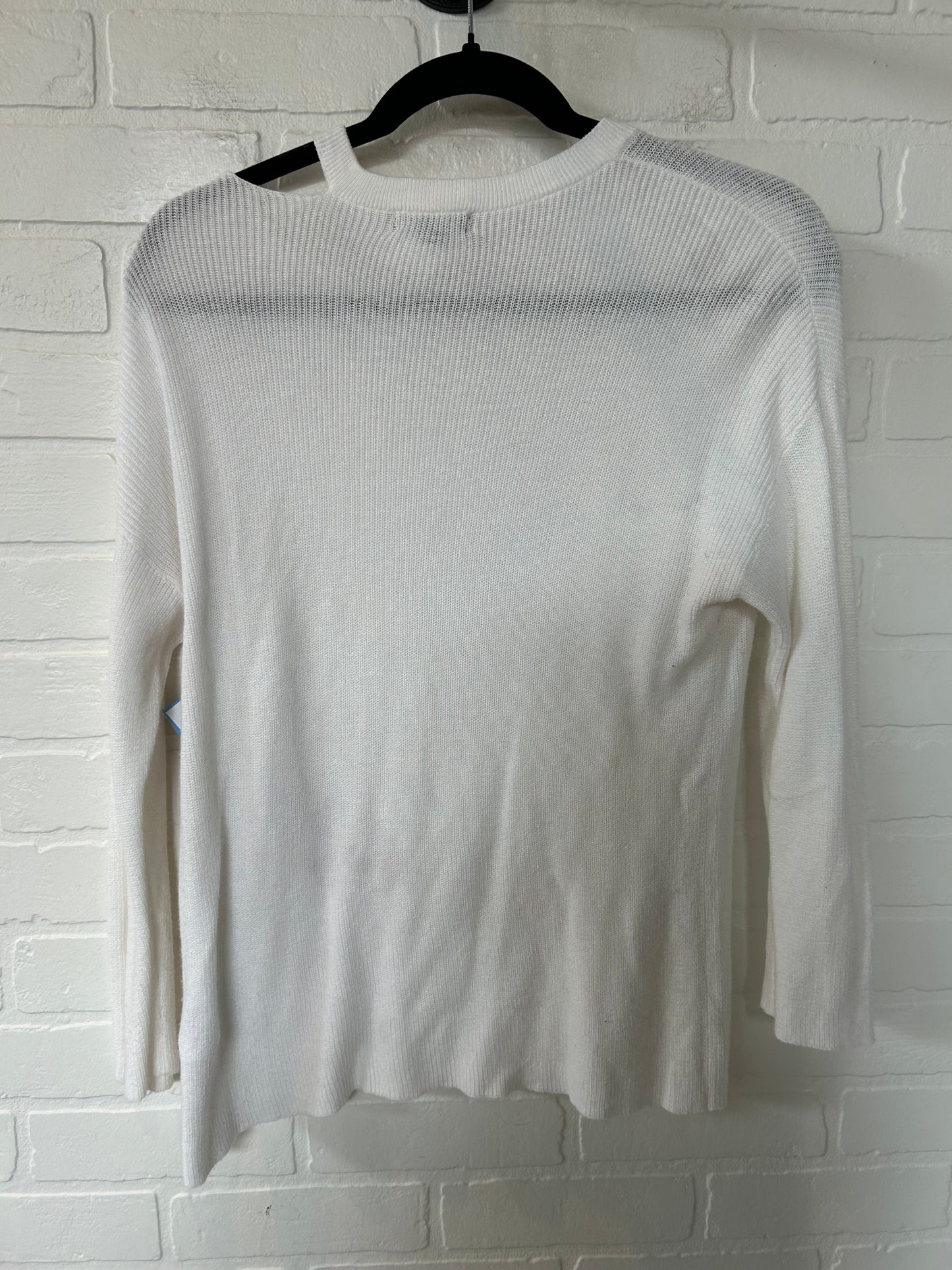 White Top Long Sleeve Halogen, Size S