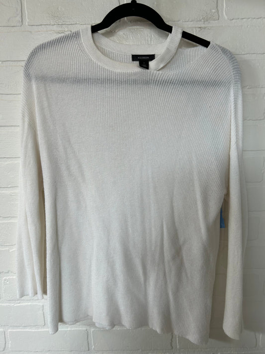 White Top Long Sleeve Halogen, Size S