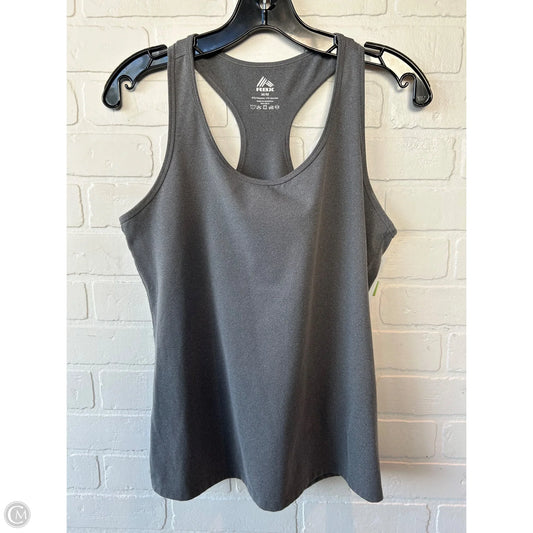 Athletic Tank Top By Rbx In Grey, Size: M