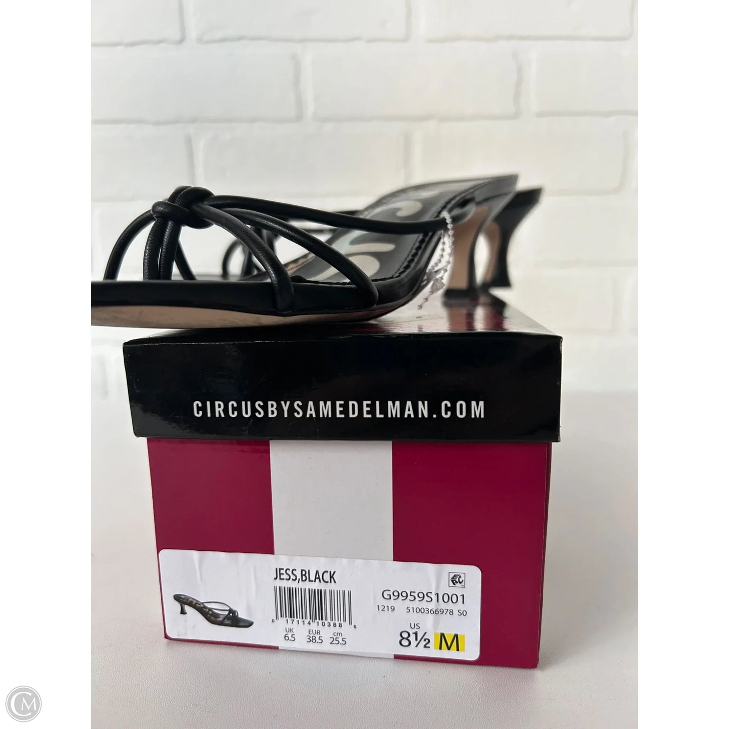 Sandals Heels Block By Circus By Sam Edelman In Black, Size: 8.5