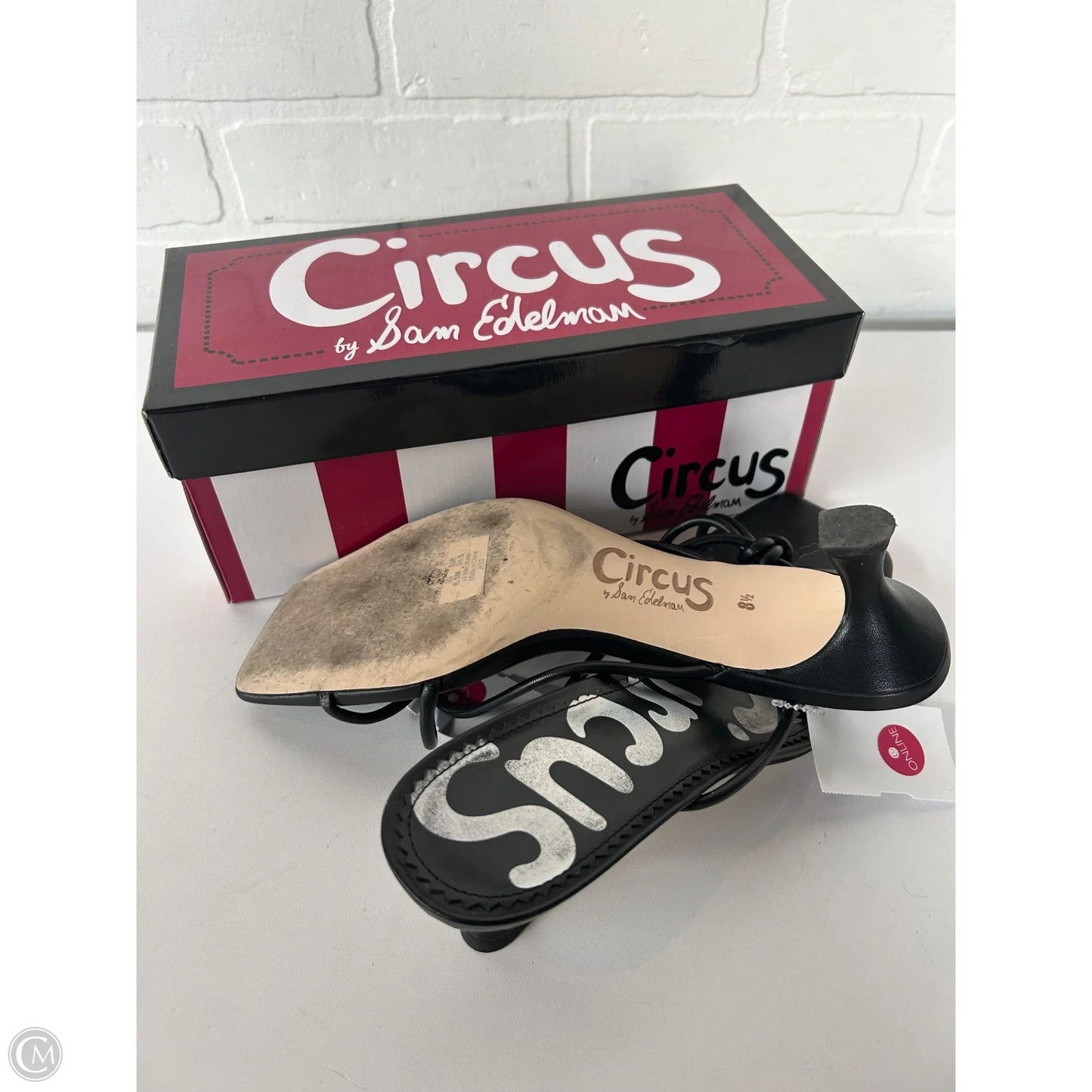 Sandals Heels Block By Circus By Sam Edelman In Black, Size: 8.5
