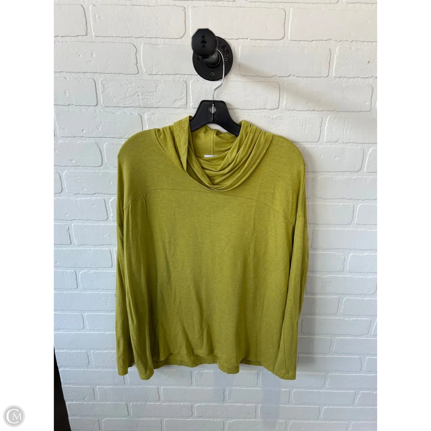 Top Long Sleeve By Cabi In Yellow, Size: Xs