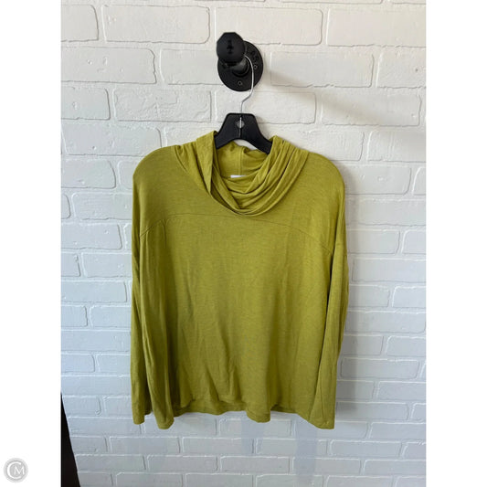 Top Long Sleeve By Cabi In Yellow, Size: Xs