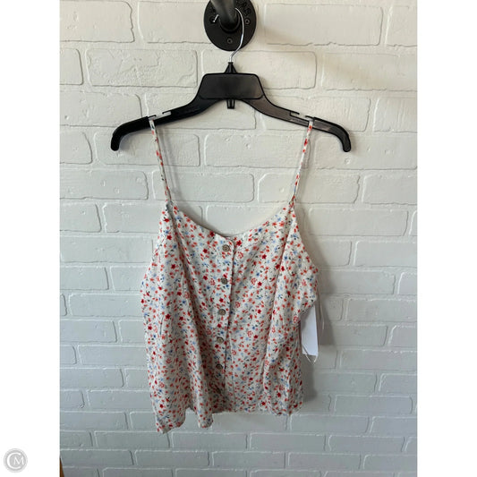 Top Sleeveless By Pink Rose In Pink & White, Size: Xxl