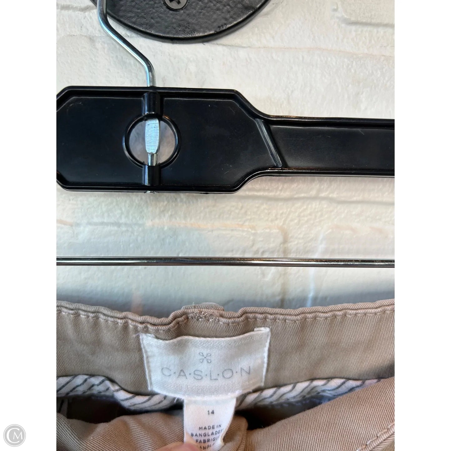 Shorts By Caslon In Tan, Size: 14