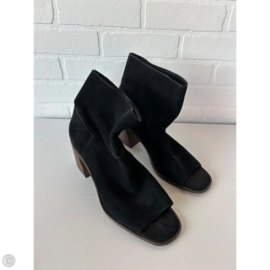 Sandals Heels Block By Lucky Brand In Black, Size: 11