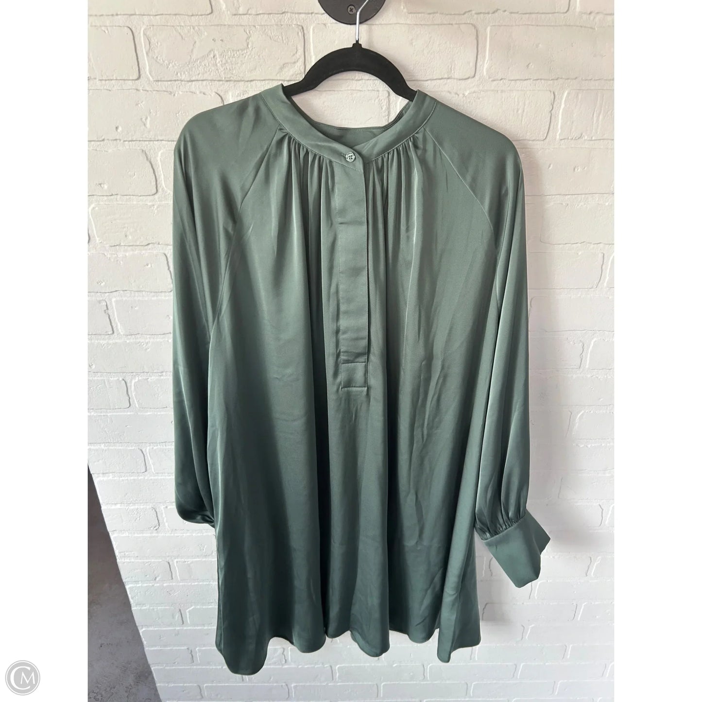 Dress Casual Short By H&m In Green, Size: Xxl