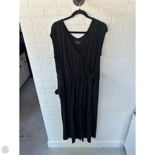 Jumpsuit By Ava & Viv In Black, Size: 2x