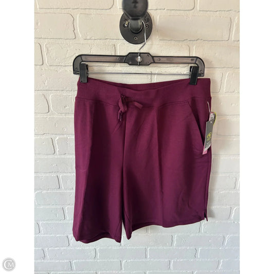 Athletic Shorts By Athletic Works In Purple, Size: 20