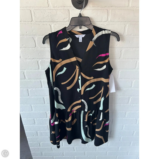 Dress Casual Short By Nine West In Black & Brown, Size: M