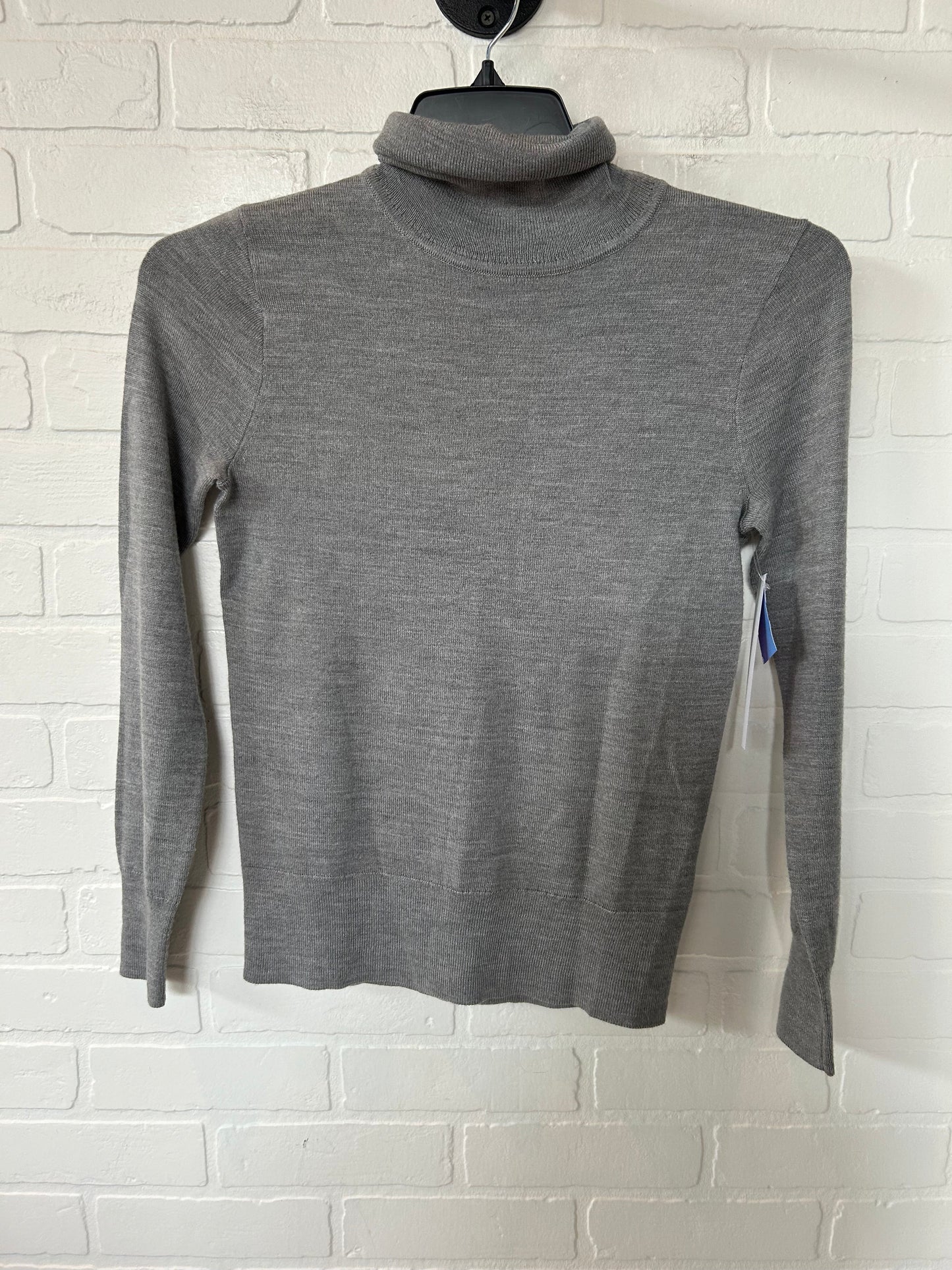 Grey Top Long Sleeve J Crew, Size Xs