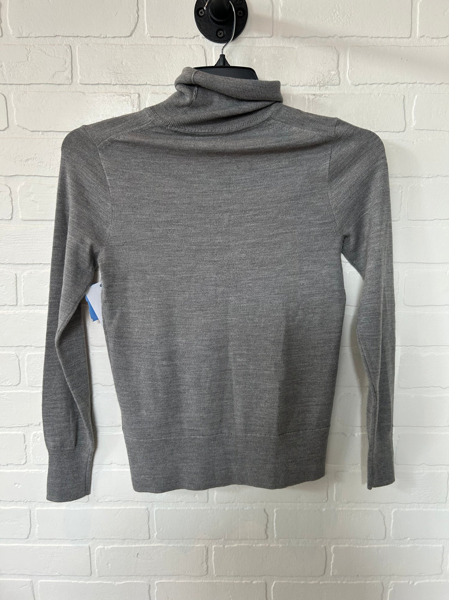 Grey Top Long Sleeve J Crew, Size Xs