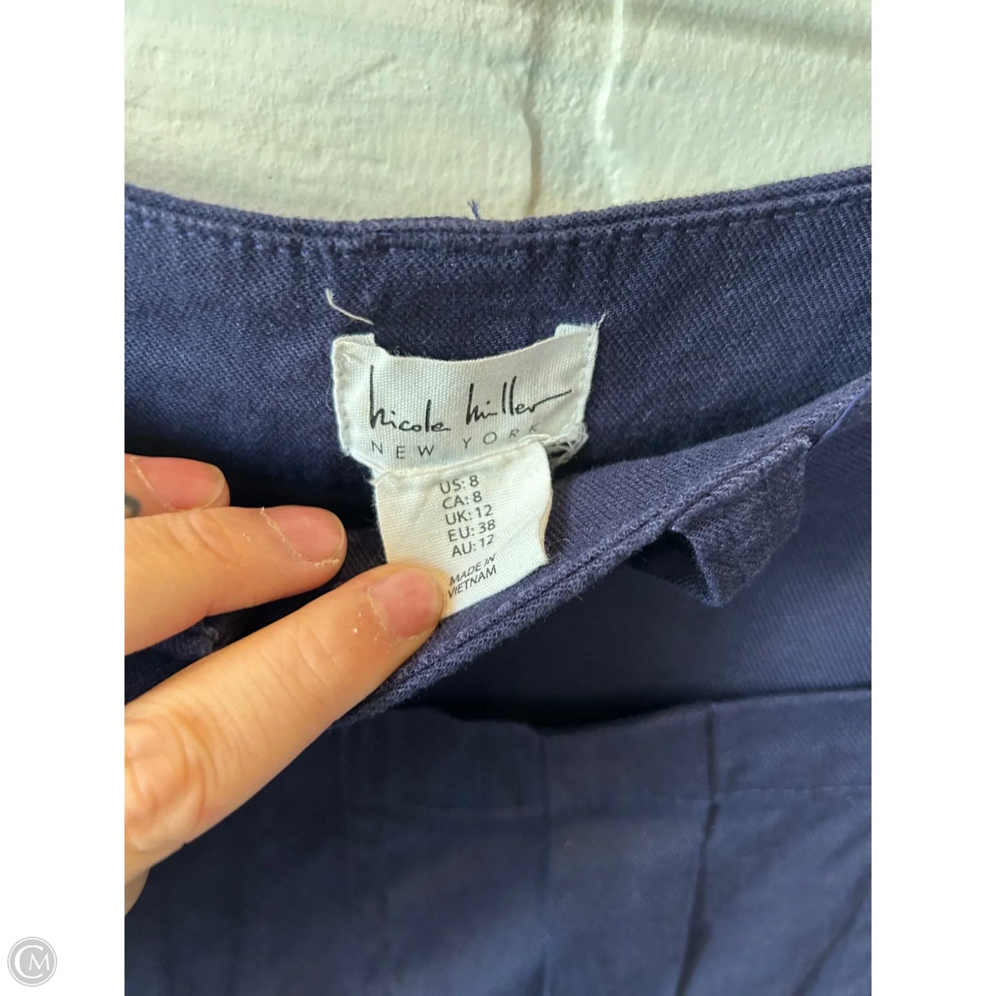 Pants Chinos & Khakis By Nicole Miller In Blue, Size: 8