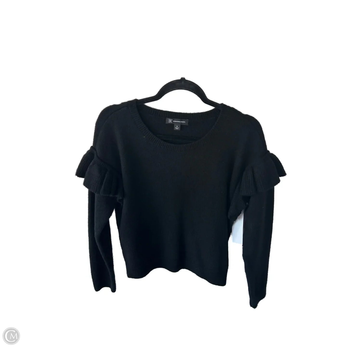Sweater By Inc In Black, Size: M