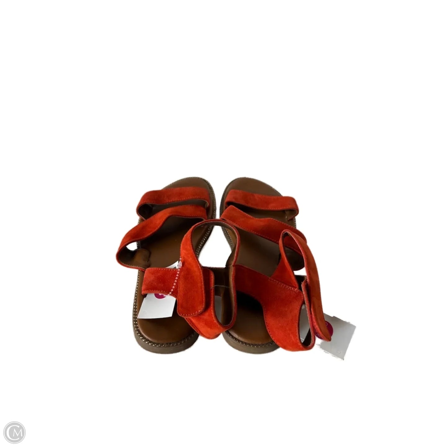 Sandals Flats By Franco Sarto In Orange, Size: 6