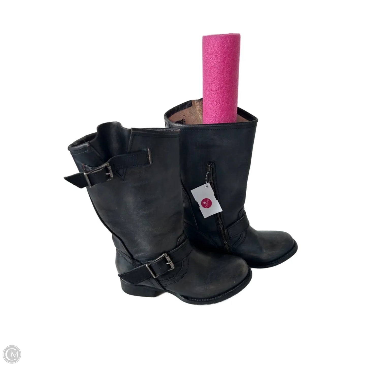 Boots Knee Flats By Freebird In Black, Size: 6