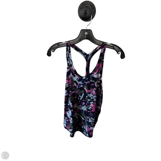 Athletic Tank Top By Lululemon In Blue & Green, Size: S