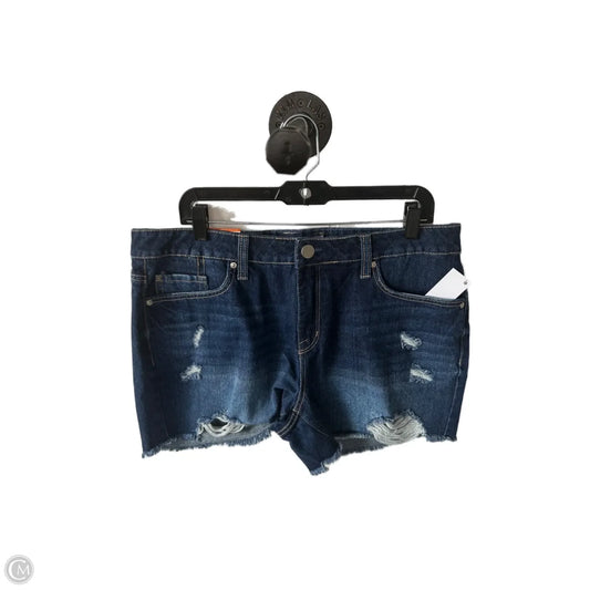 Shorts By Seven 7 In Blue Denim, Size: 12