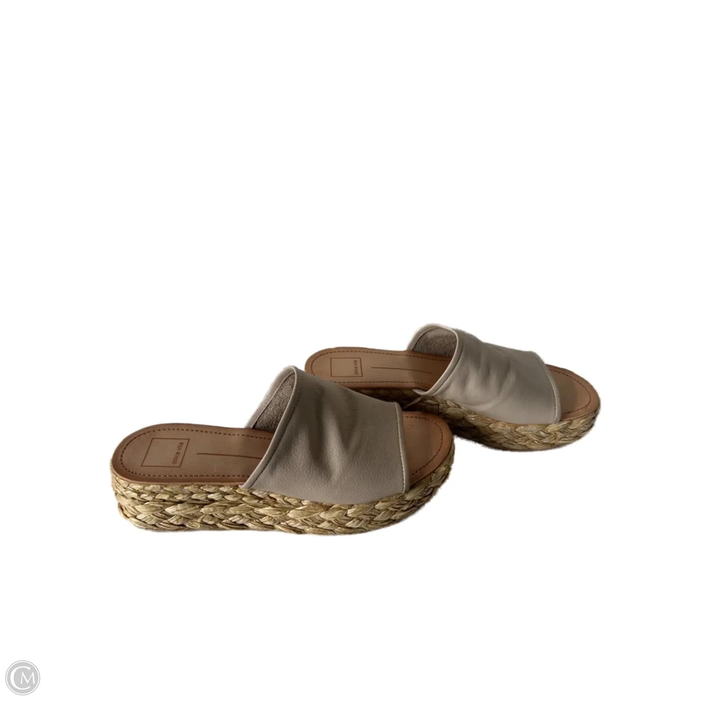 Sandals Heels Platform By Dolce Vita In Tan, Size: 9.5