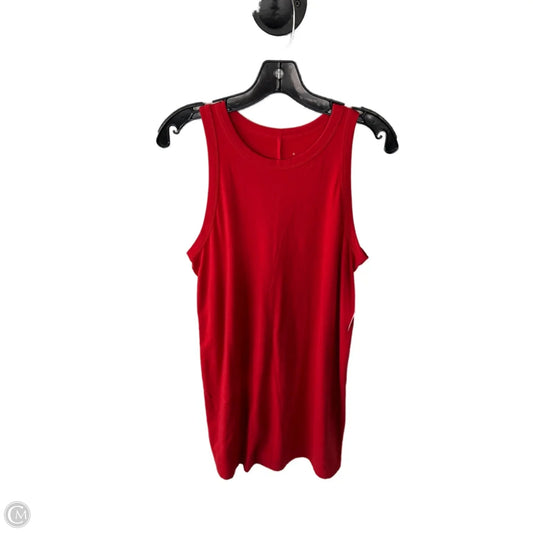 Dress Casual Short By A New Day In Red, Size: M