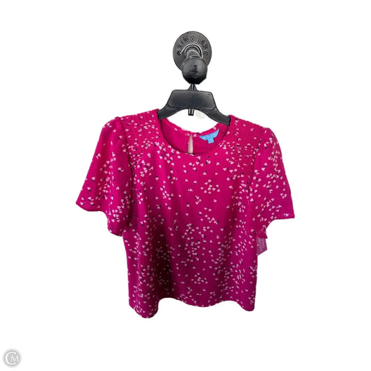 Top Short Sleeve By Draper James In Pink, Size: S