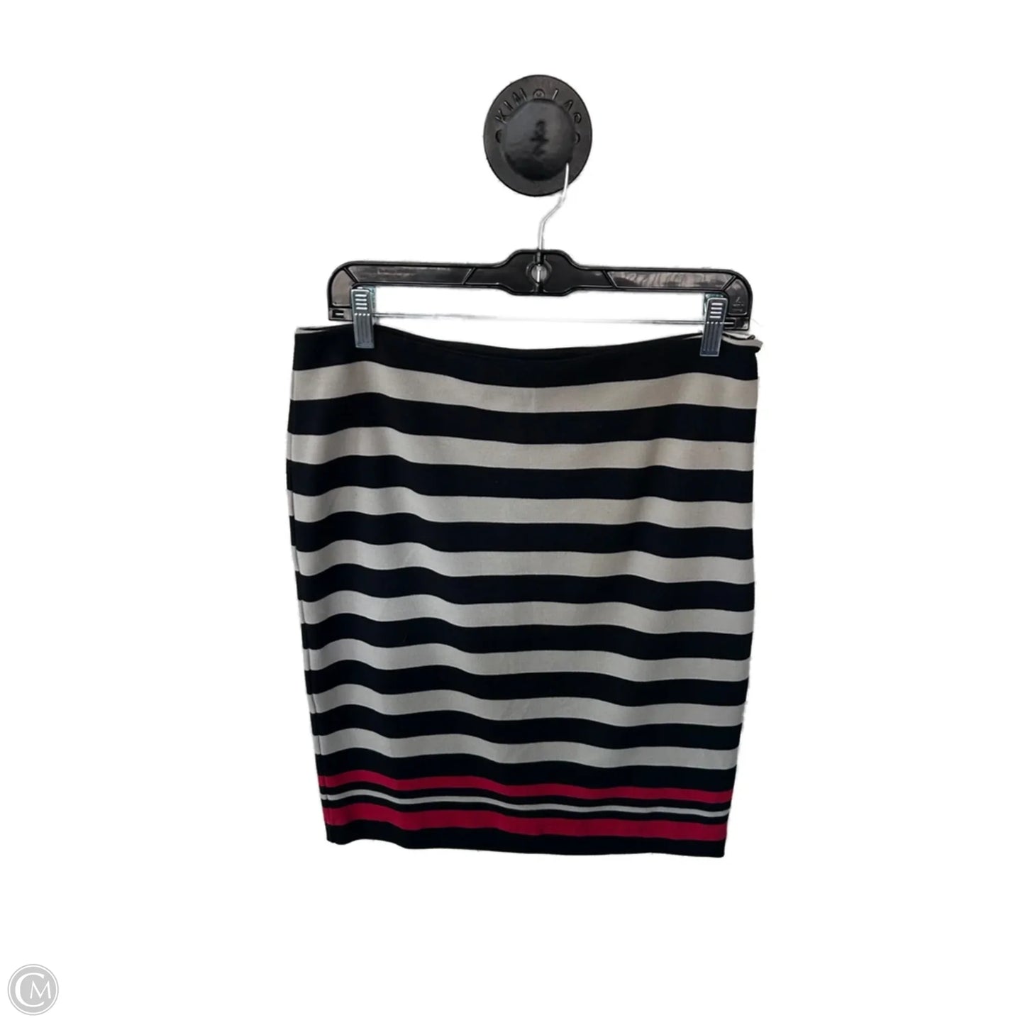 Skirt Mini & Short By Elle In Black & Tan, Size: M