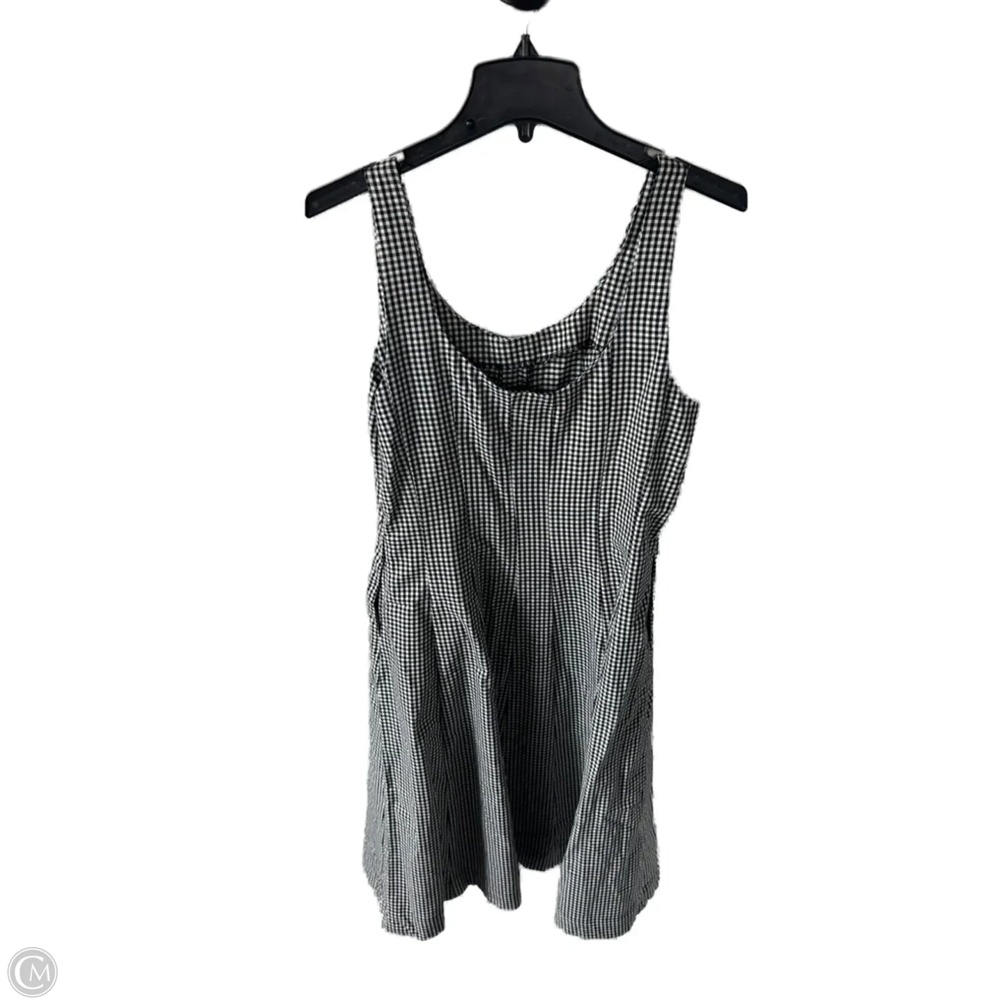 Dress Casual Midi By A New Day In Black & White, Size: M