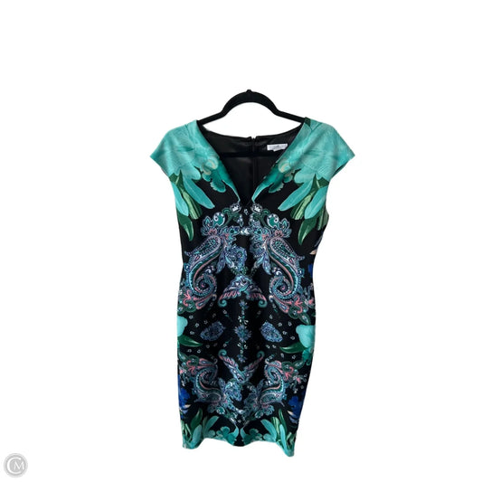 Dress Party Short By New York And Co In Black & Blue, Size: M