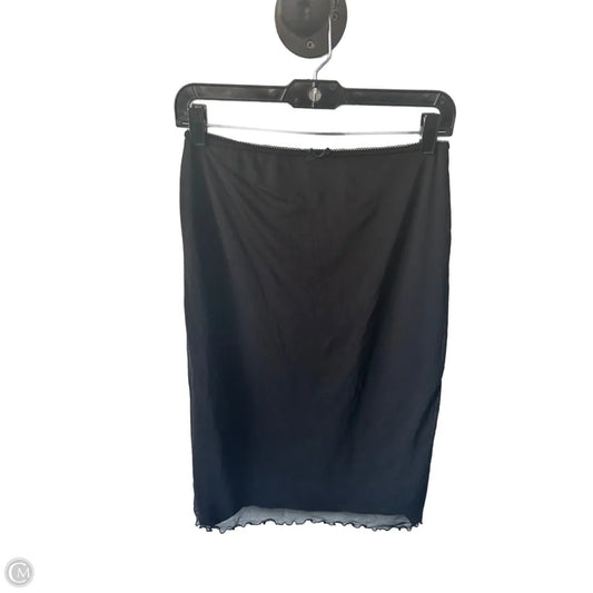 Skirt Midi By Urban Outfitters In Black, Size: 8