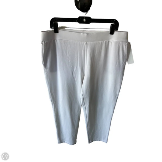 Pants Cropped By J. Jill In White, Size: 12l