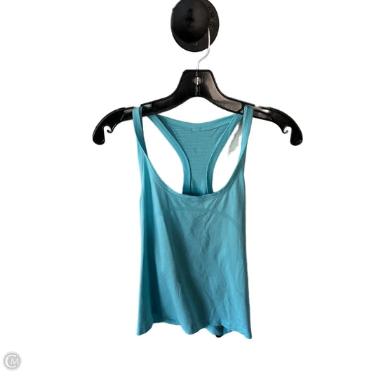 Athletic Tank Top By Lululemon In Blue, Size: L