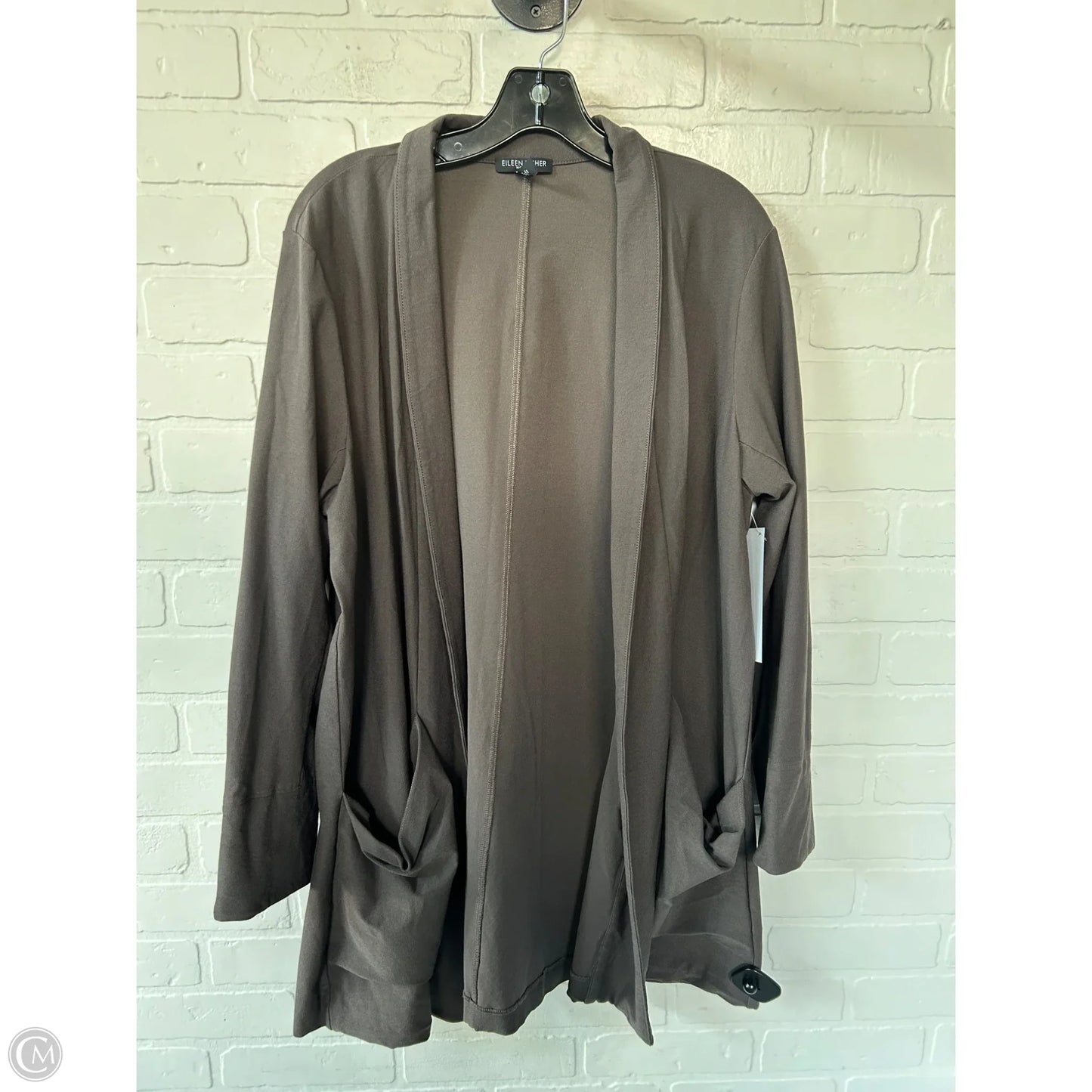 Blazer By Eileen Fisher In Brown, Size: 1x