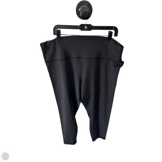 Athletic Leggings By Lululemon In Black, Size: 20