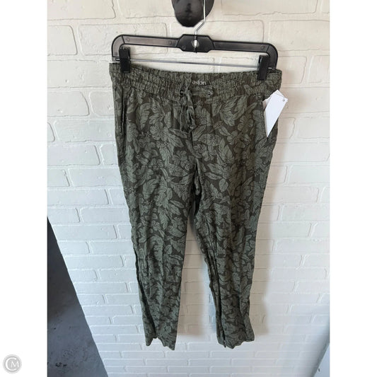 Pants Linen By Caslon In Green, Size: 0