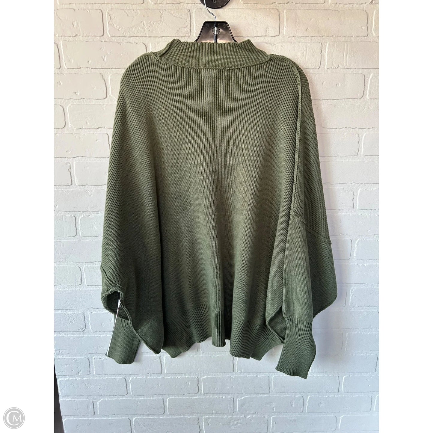 Sweater By Zenana Outfitters In Green, Size: L