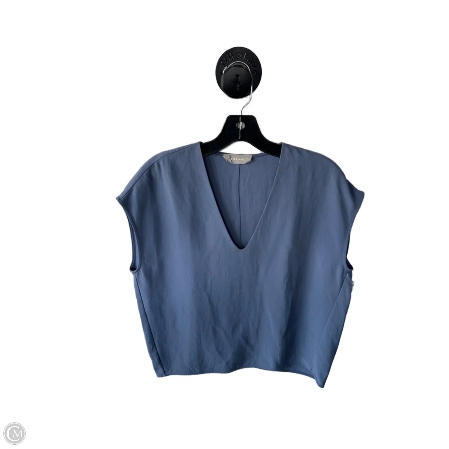 Top Sleeveless By Everlane In Blue, Size: Xs