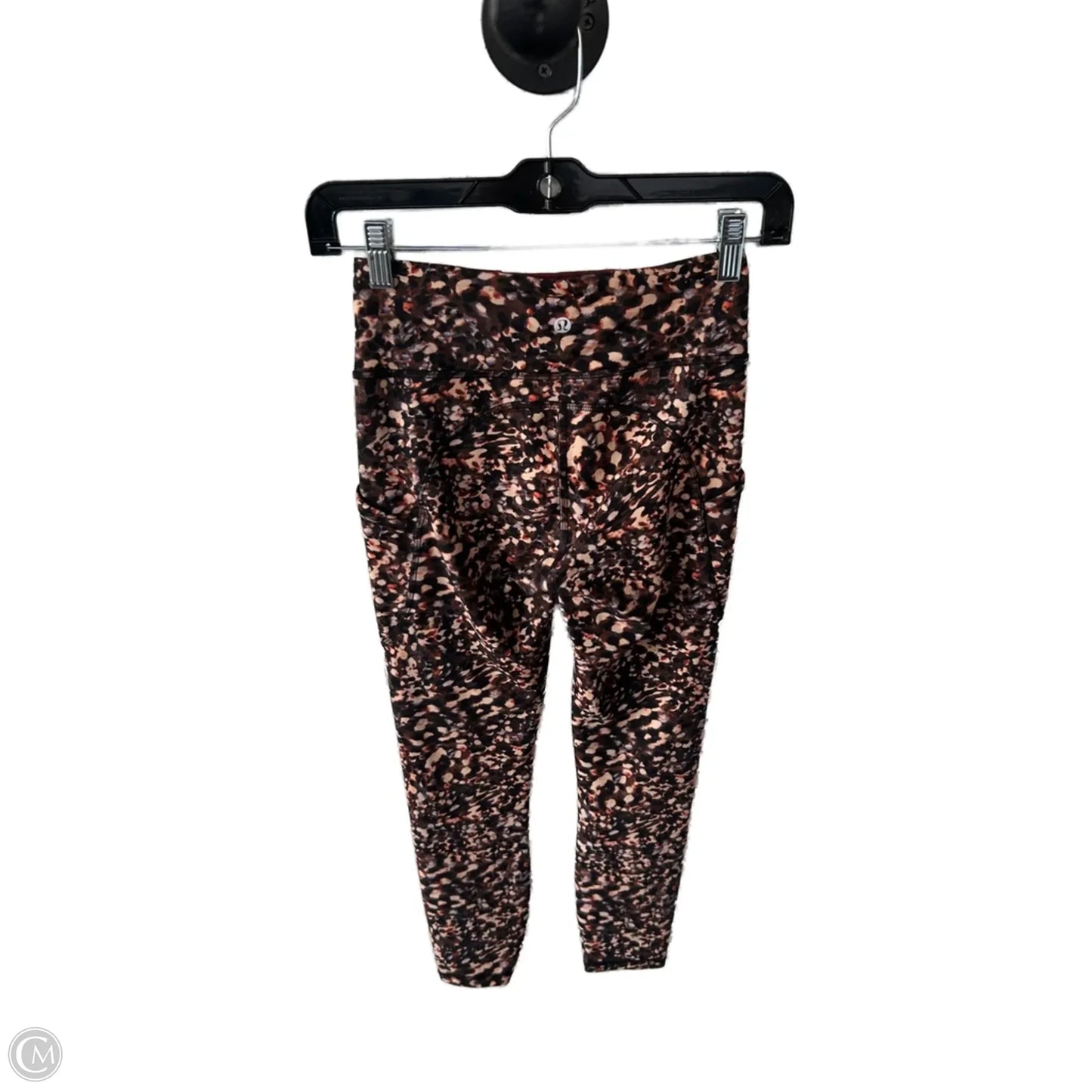 Athletic Leggings By Lululemon In Brown, Size: 4