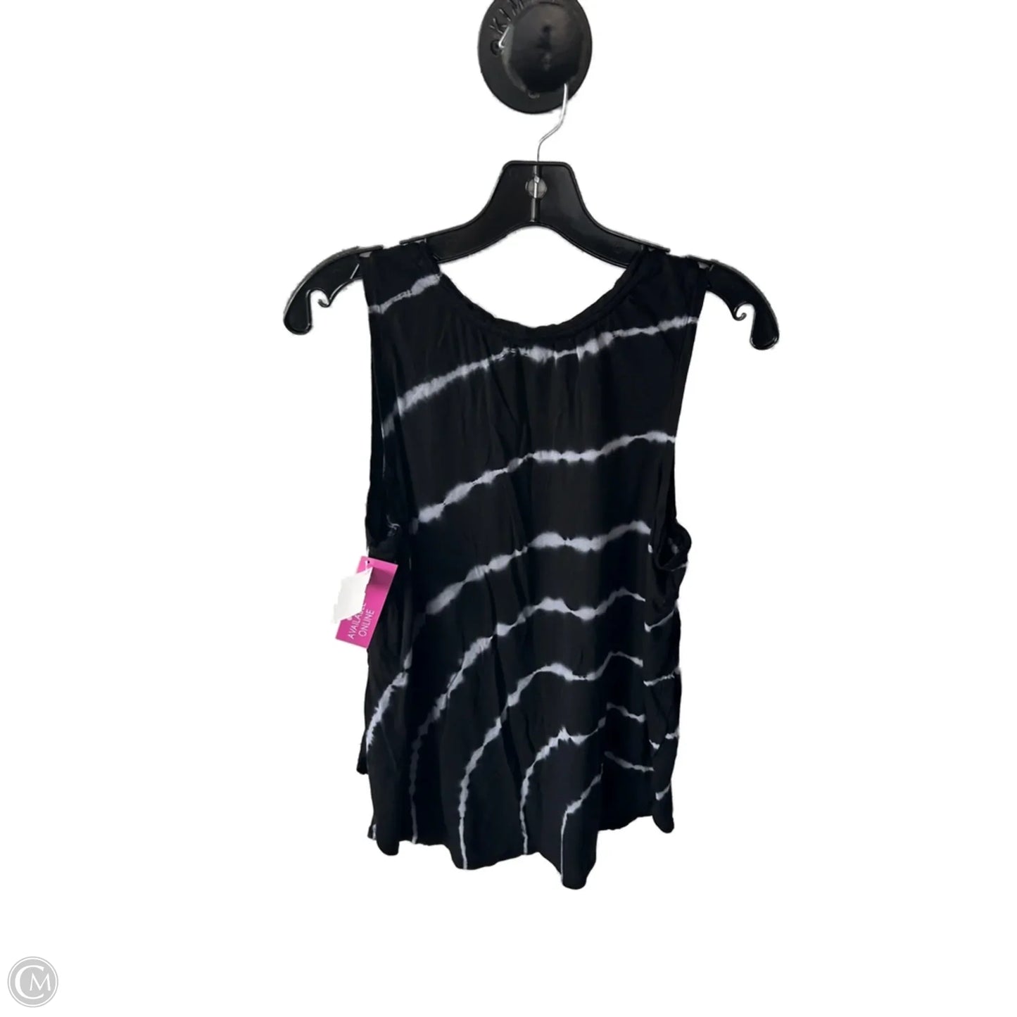 Top Sleeveless By Rock And Republic In Black & Grey, Size: M
