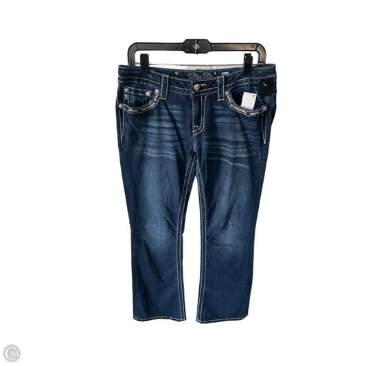 Jeans Boot Cut By Miss Me In Blue Denim, Size: 10