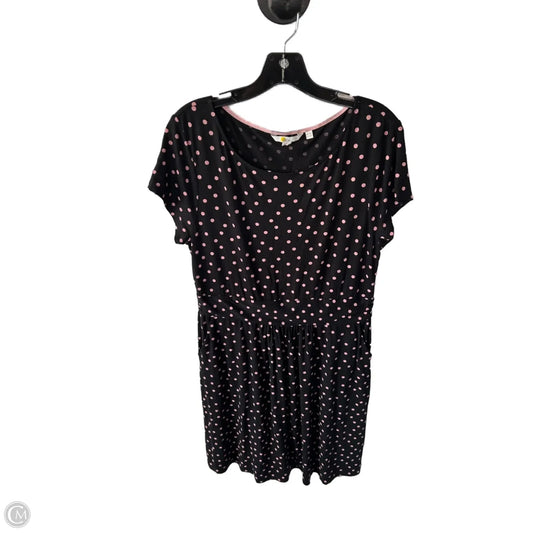 Dress Casual Midi By Boden In Blue & Pink, Size: L