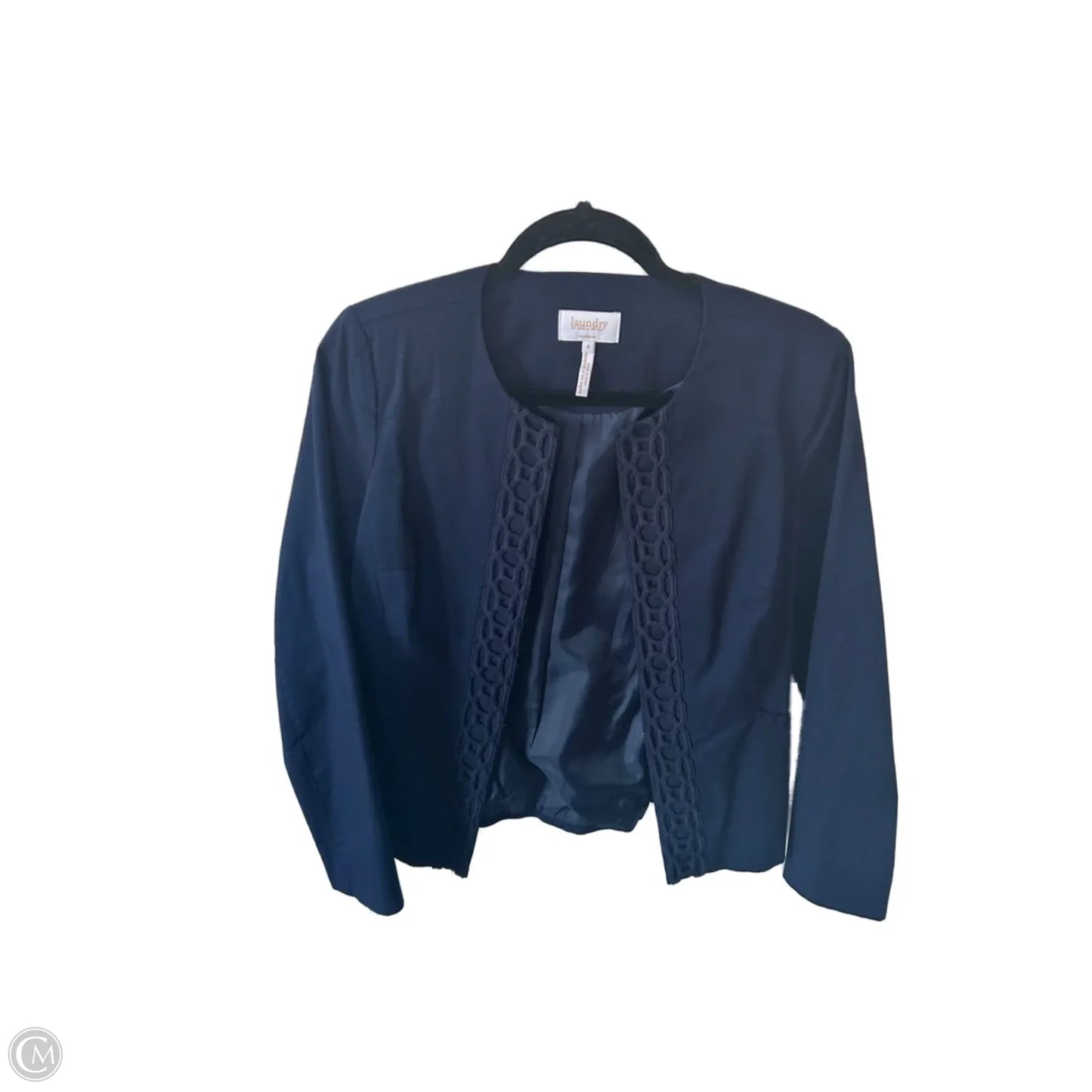 Blazer By Laundry In Blue, Size: S