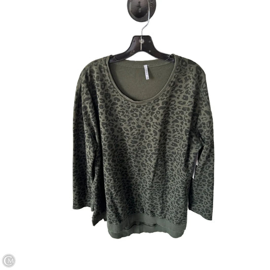 Sweatshirt Crewneck By Z Supply In Green, Size: L