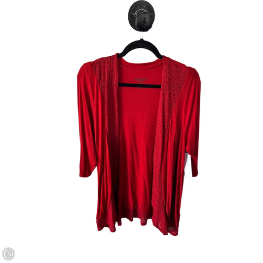 Cardigan By Torrid In Red, Size: 2x