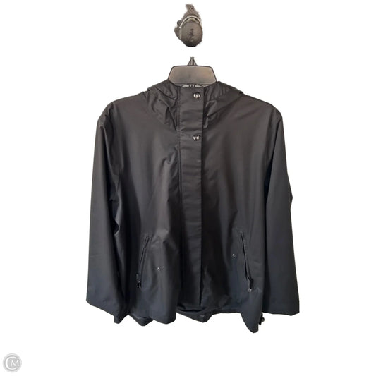 Coat Raincoat By Athleta In Black, Size: Xl