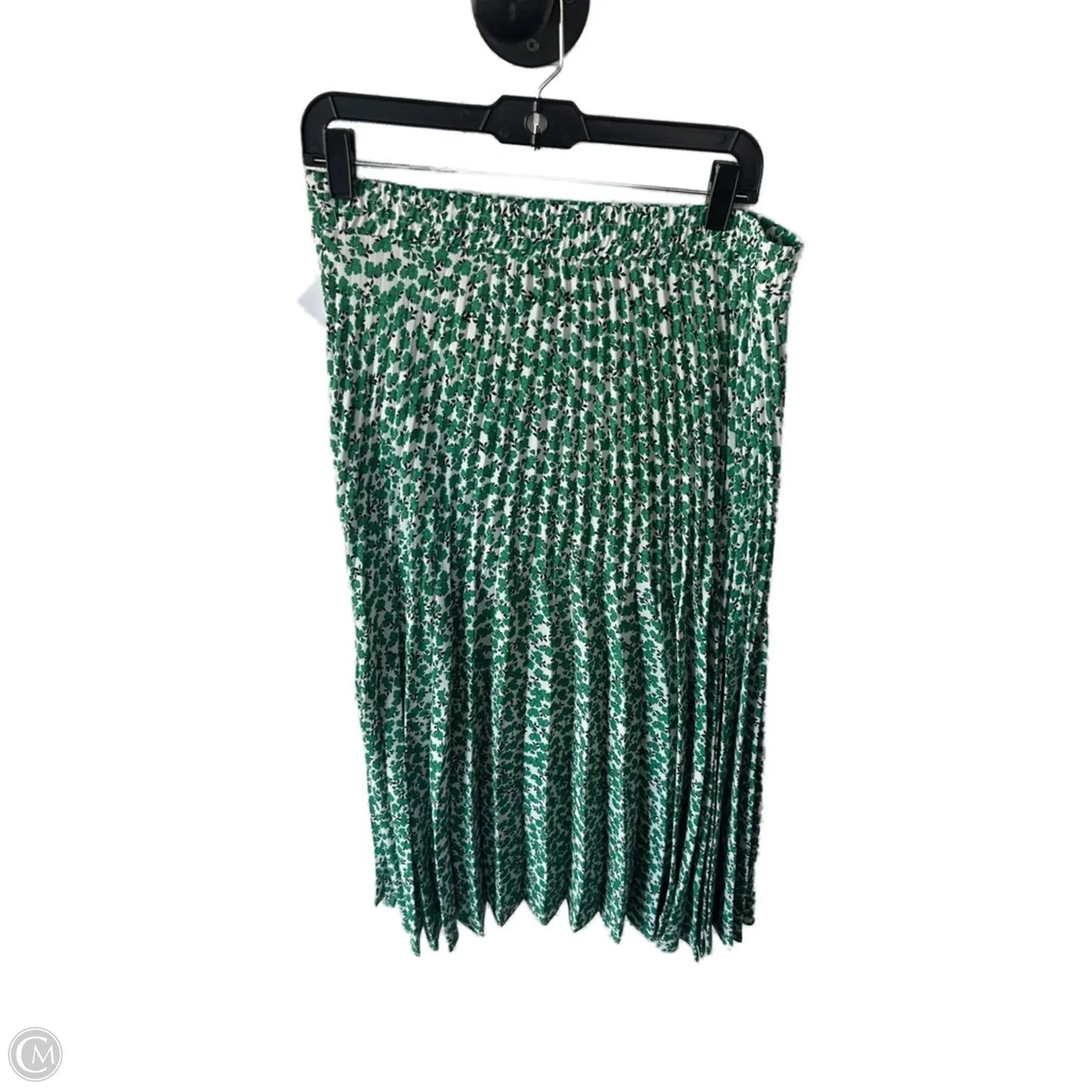Skirt Maxi By Max Studio In Green & White, Size: 12