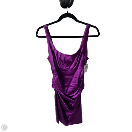 Dress Party Midi By Limited In Purple, Size: M