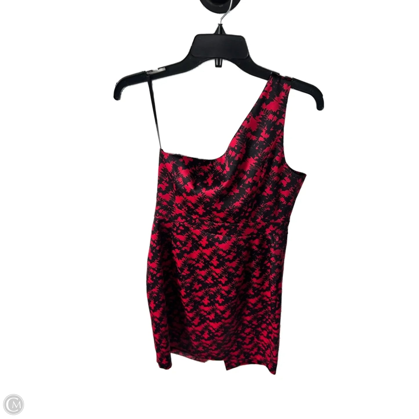 Dress Party Short By Kensie In Black & Red, Size: M